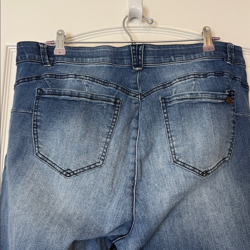 Democracy Absolution Distressed Straight Leg Jean… - image 7